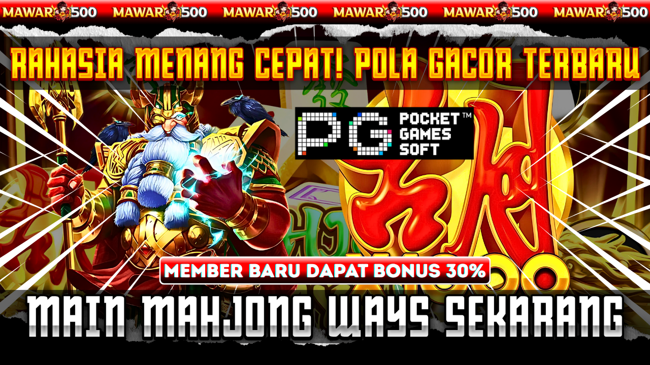 Trik Mahjong Ways Paling Ampuh 2025: Rahasia Cuan Cepat Hanya di Mawar500 untuk Member Baru!