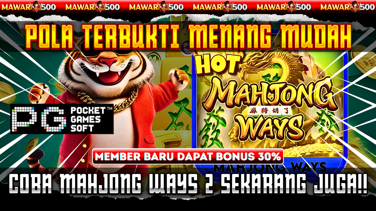 Bocoran Pola Resmi dari Mawar500: 500 Trik Menang Mahjong Ways Viral di Indonesia yang Wajib Dicoba!