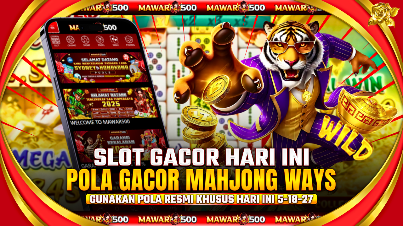 Trik Main Mahjong Paling Dicari Member Baru Mawar500, Raih Hadiah 187 Juta!