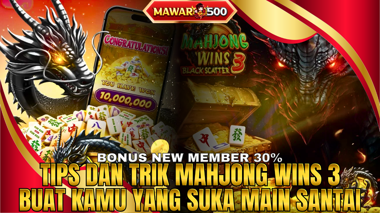 Fakta Baru Raffi Mawar500 Bocorkan Trik Auto Spin Turbo Scatter Hitam di Mahjong Wins 3 Pragmatic, Jadi Trending!