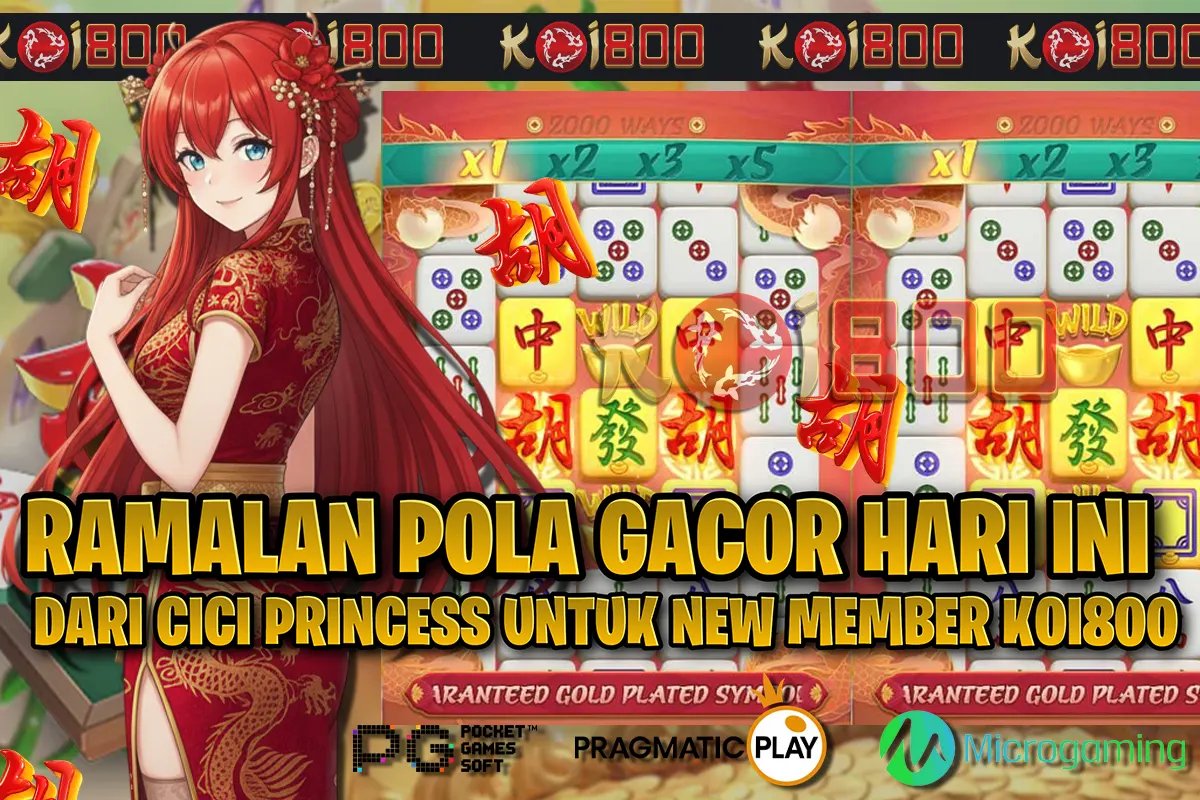 Rahasia Admin PG Soft Bawa Member Baru Koi800 Menang Ratusan Juta