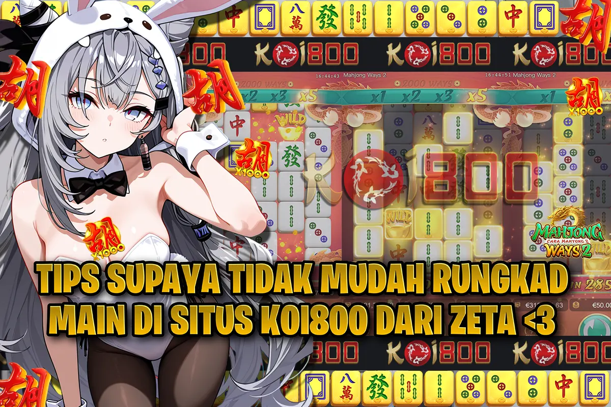 Bocoran Pola Maxwin Koi800 dari Admin Asli untuk Pemain Game Mahjong dan Gates of Olympus