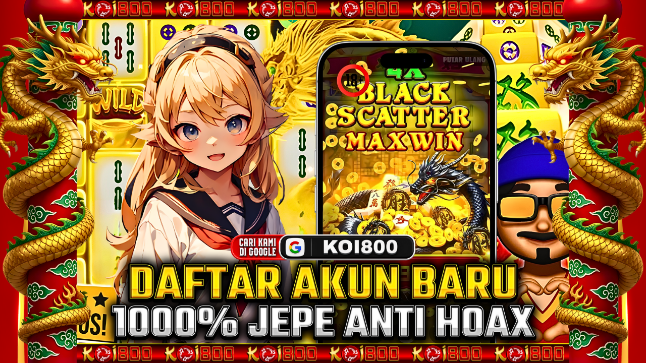 Admin Pusat Konfirmasi Rilis Akun Pro Koi800 Berlisensi Resmi dengan Hadiah Maxwin Besar, Raih Keuntungan Sekarang!