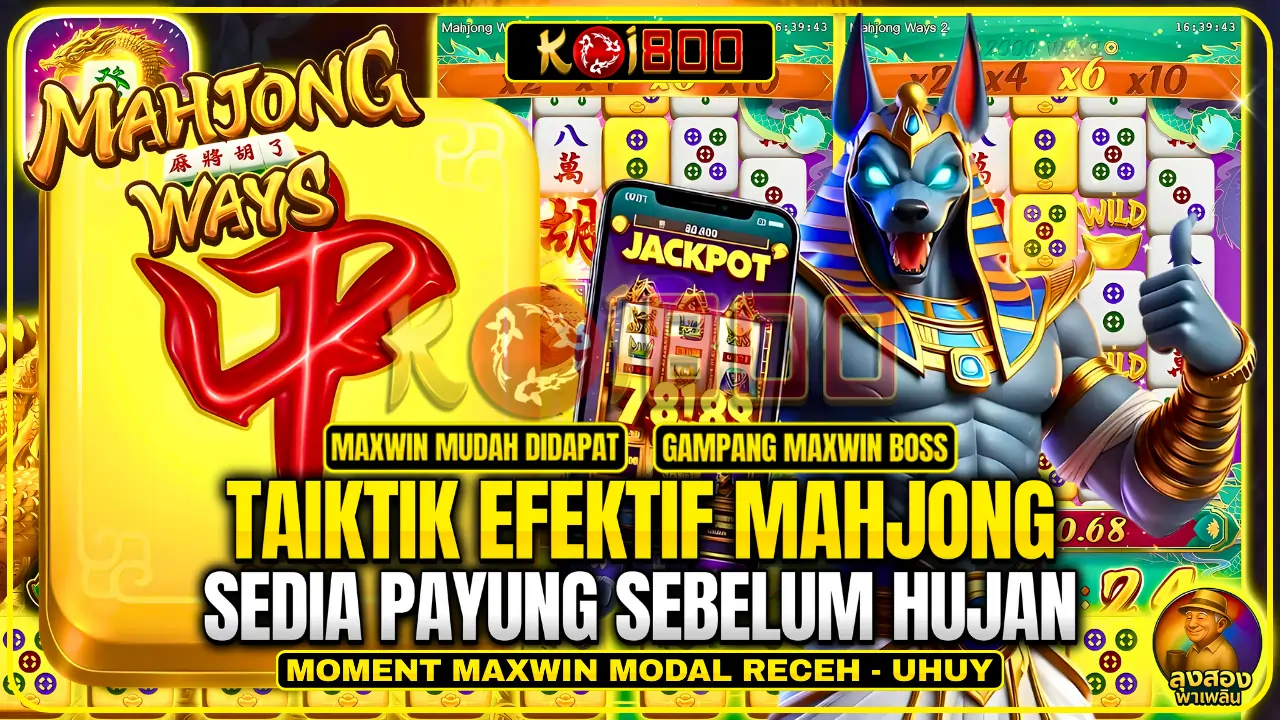 Cara Spin Pintar Mahjong Ways Raih 11.500.000, Strategi Jitu yang Bikin Hasilnya Nyata dan Menguntungkan!