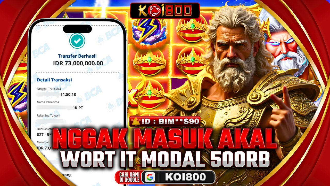 Admin Pusat Ungkap Inovasi Akun Pro Berlisensi KOI800 dengan Peluang Maxwin Puluhan Juta, Wajib Coba!