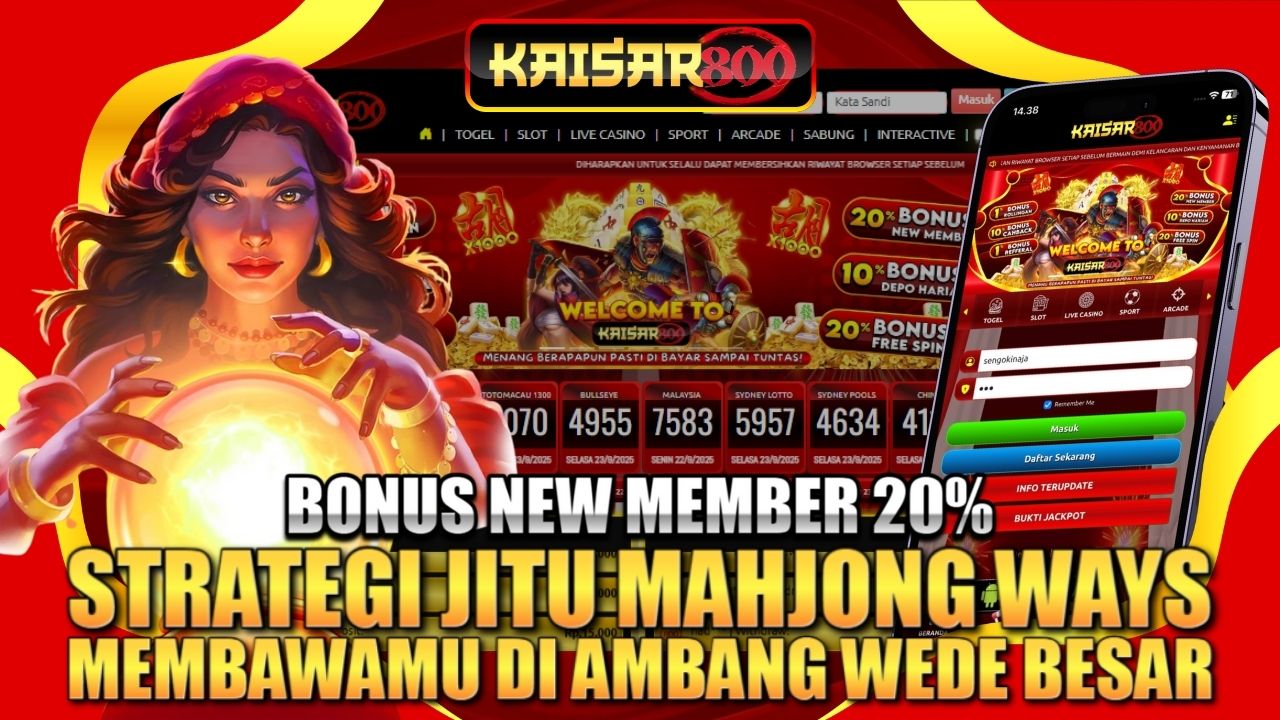Terbongkar Trik Jackpot Mahjong Ways Juru Sakti Kaisar800 Auto Cuan